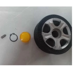 Bánh xe đầu kéo cổng xếp inox