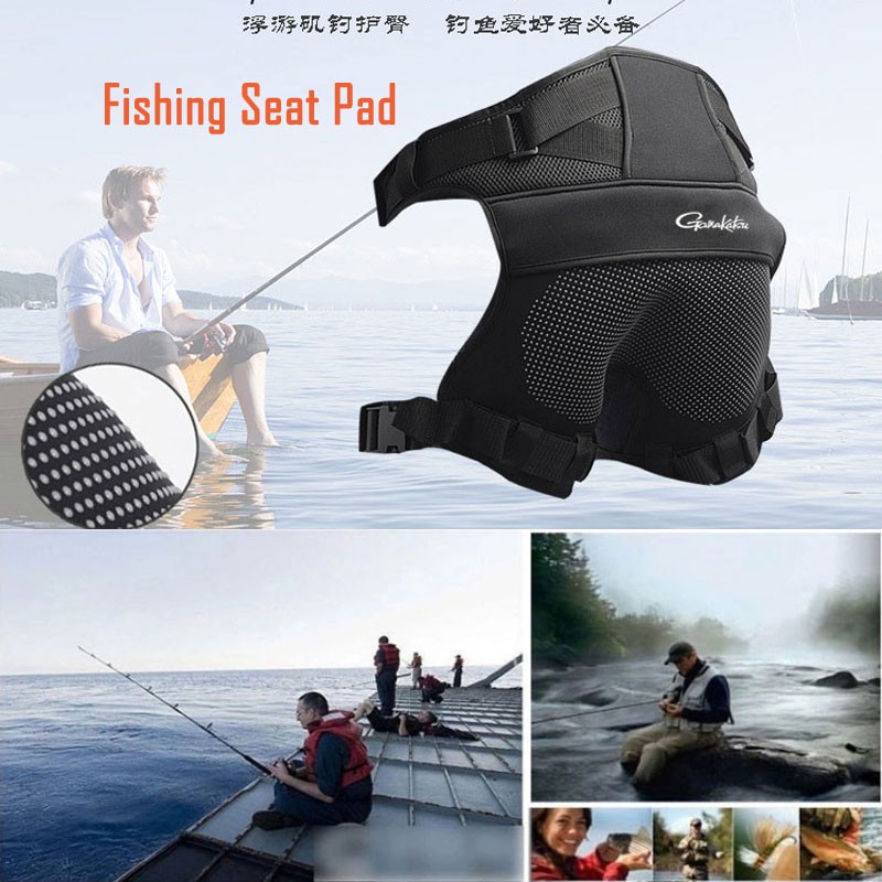 GK Câu Cá Miếng Lót Ngoài Trời Đá Biển Câu Cá Chống Trượt Miếng Lót Ghế Thuyền Bè Angling Pancing Ghế Di Động Giải Quyết