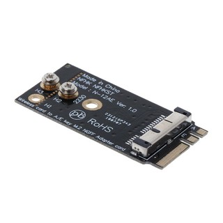 Card mạng không dây wifi tốc độ cao BCM94360CS2 BCM943224PCIEBT2 A/E Key NGFF M.2 12+6 chấu tiện lợi