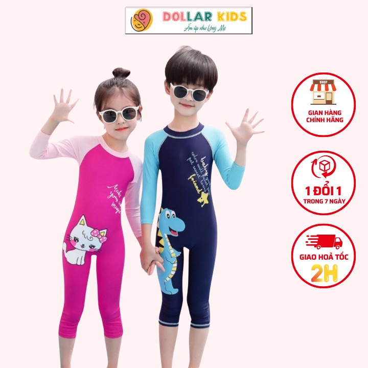 Đồ Bơi Liên Thân Trẻ Em Dollar Kids Cho Bé Trai, Bé Gái Từu 10kg Đến Size Đại