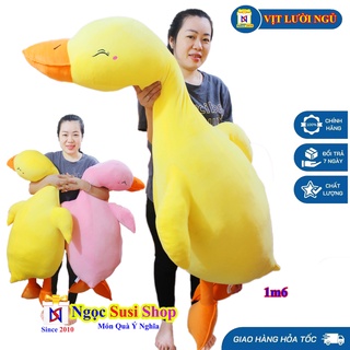 [SIÊU ĐẸP] GỐI ÔM VỊT LƯỜI TRẦM CẢM SIÊU MỊN KHỔNG LỒ[ NHƯ ẢNH]