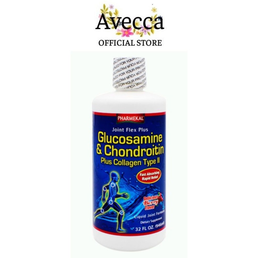 NƯỚC UỐNG BỔ KHỚP PHARMEKAL JOINT FLEX PLUS GLUCOSAMINE & CHONDROITIN + COLLAGEN TYPE II (CHAI