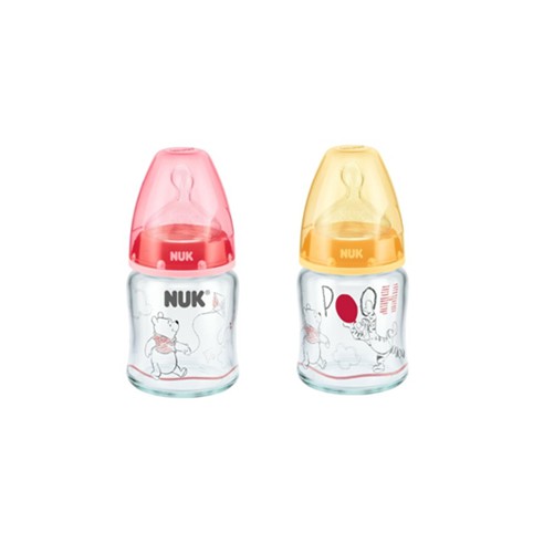 Ảnh Bình sữa NUK thủy tinh mẫu Disney 120 - 240ml ty silicone size S1-M 4