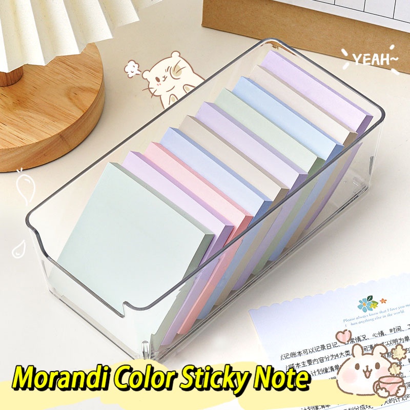 Letit | Set 100 tờ giấy ghi chú giấy note nhiều màu sắc có keo dán phụ ...