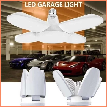 Bóng đèn LED 28W E27 Bóng đèn quạt gấp AC 110V 220V Đèn LED nhỏ có thể gập lại Đèn UFO 360 độ Đèn LED 85-265V Đèn chiếu