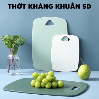 Thớt nhựa  set 3 cái, Thớt kháng khuẩn 5 D chống trơn trượt và xước bề mặt