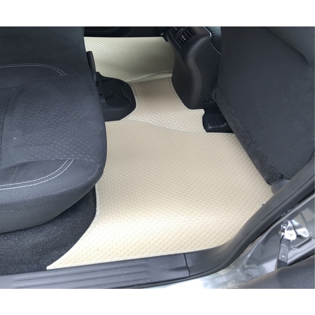 Thảm lót ô tô KATA cho xe Nissan Navara (Sunny) (2014 - 2020) - Khít với sàn, Chống trơn, Không mùi, Không ẩm mốc