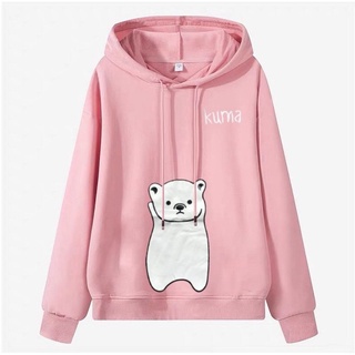 Áo hoodies form to y hình có mũ siêu xinh chất nỉ thời trang mới KB FASHION