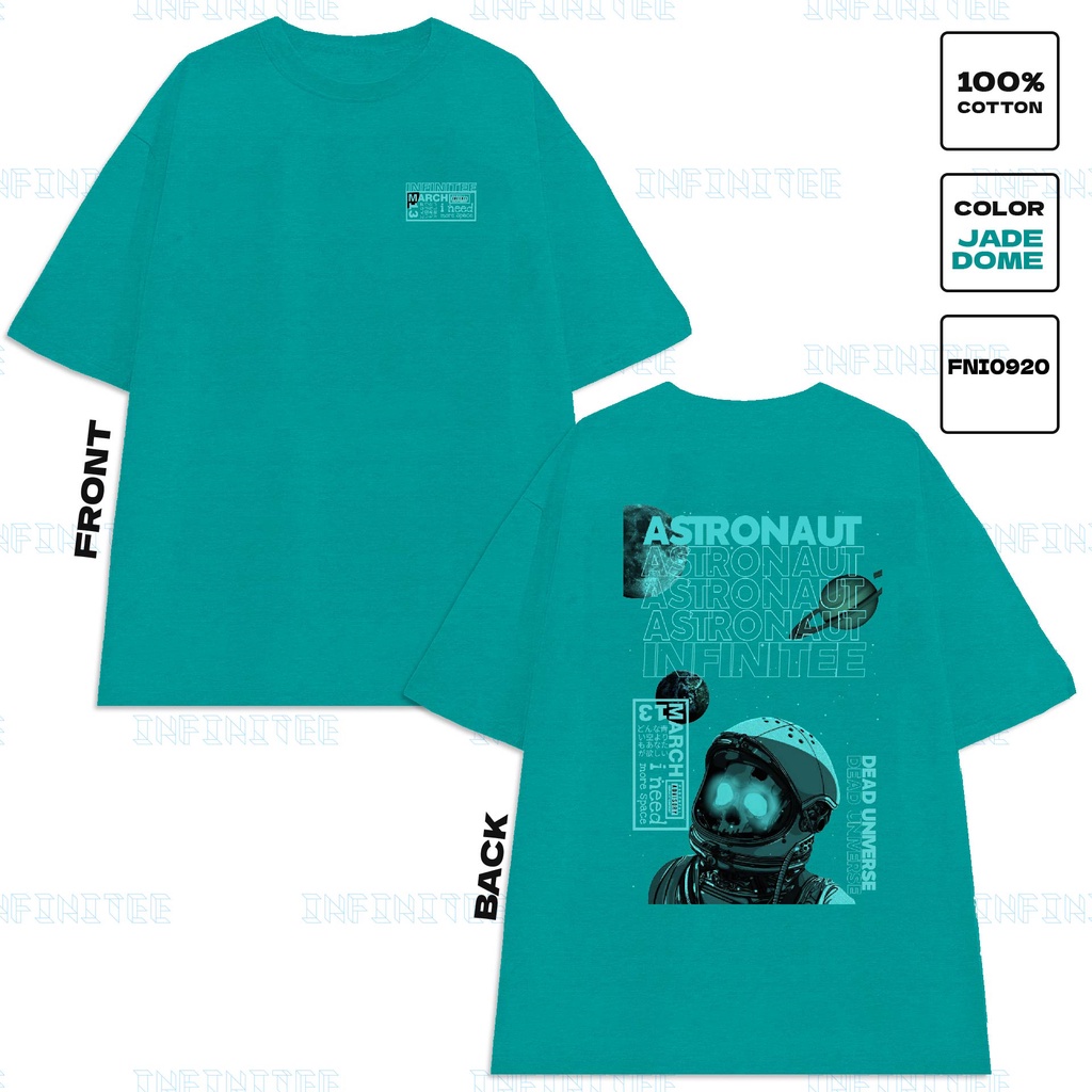 Áo thun INFINITEE Fni0920, Thun 100% Cotton - form rộng Unisex.