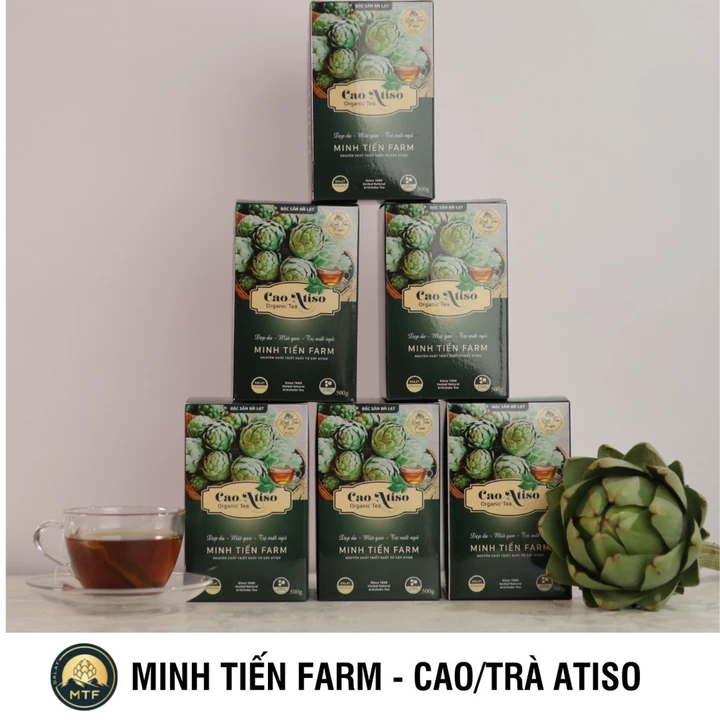 Cao Trà Atiso Minh Tiến Farm - Mát gan, giảm mất ngủ - 100% Hoa Atiso không đường, không đắng - Đặc Sản Đà Lạt – 7