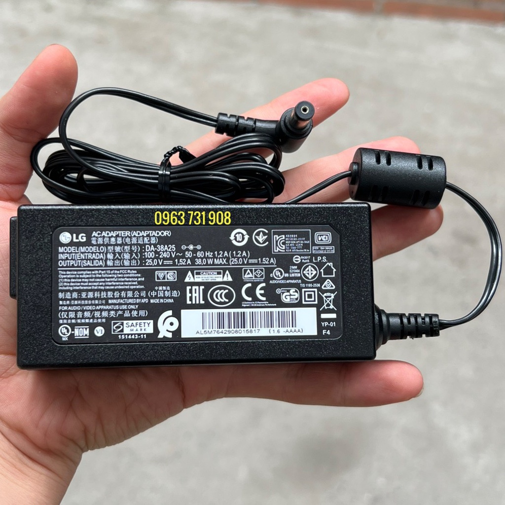 adapter nguồn loa soundbar LG SH7 SH7B chính hãng Shopee Việt Nam