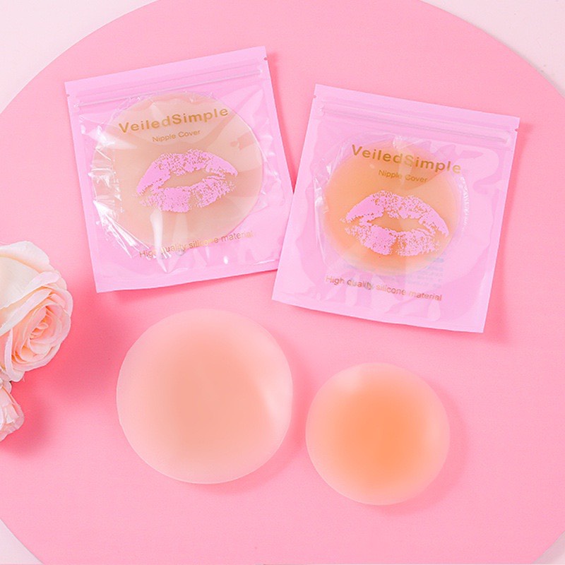 Miếng dán ngực ti silicon, miếng dán tàng hình sử dụng nhiều lần 0125