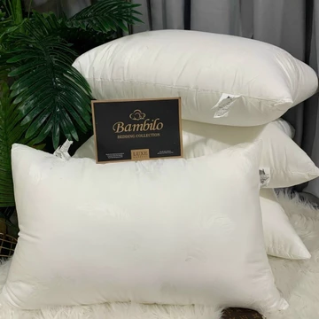 Combo 2 Combo 2 Gối Ngủ Lông Vũ Cao Cấp Gối Ngủ Kê Cổ Chống Mỏi Cổ Gối Nằm Êm Ái, Mềm Mịn, Kháng Khuẩn- Chuẩn Khách Sạn