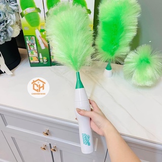 Chổi Lau Bụi Thông Minh Tự Động Xoay Tròn Bằng Điện Go Duster Chổi Lau Dọn Nhà Cửa Thông Minh Thế Hệ Mới Cam Homeware
