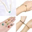 FEDAOG 20 Cái (10 Bộ) Vòng Tay Cặp Đôi Vòng Cổ Hạt Trang Sức Phát Hiện Quyến Rũ Trái Tim Tình Yêu