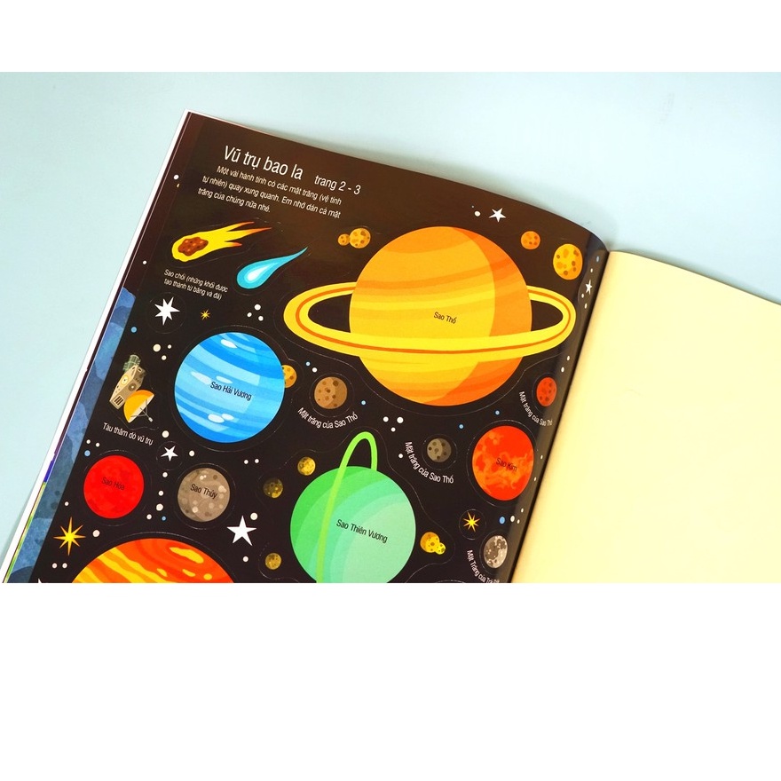 Ảnh Sách thiếu nhi - First sticker book - Dán hình đầu đời cho bé ( nhiều chủ đề ) 2