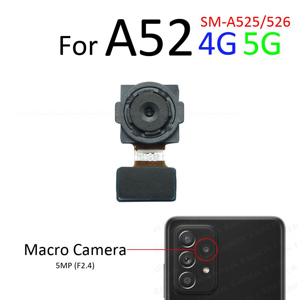 Phụ Kiện Mạch Camera Trước Và Sau Cho Điện Thoại Samsung Galaxy A52 A52s 5G A72