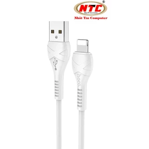 Cáp sạc và truyền dữ liệu Hoco X37 cổng LaiNing, dài 1M (Trắng) - Phụ Kiện 1986