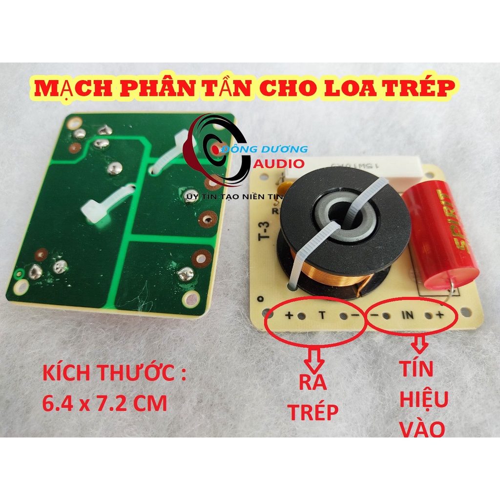 MẠCH PHÂN TẦN LOA TREBLE T3 - GIÁ 2 MẠCH - PHÂN TÂNG TRÉP | Shopee ...