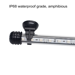 Đèn led rgb Chống Thấm Nước Trang Trí Bể Cá 19-49cm 110v-220v