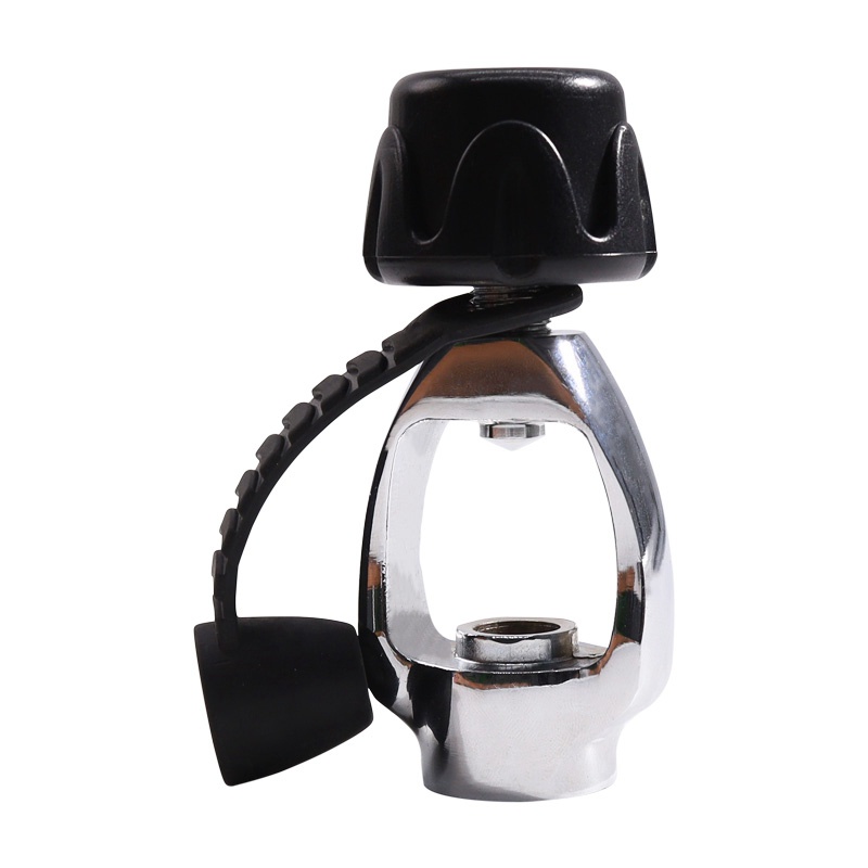 Mới 300Bar 4500Psi DIN sang Yoke Bộ Điều Chỉnh Bộ Chuyển Đổi Lặn Biển Van Đổ Áp Lực Cao Trạm Din Có Nắp Bụi