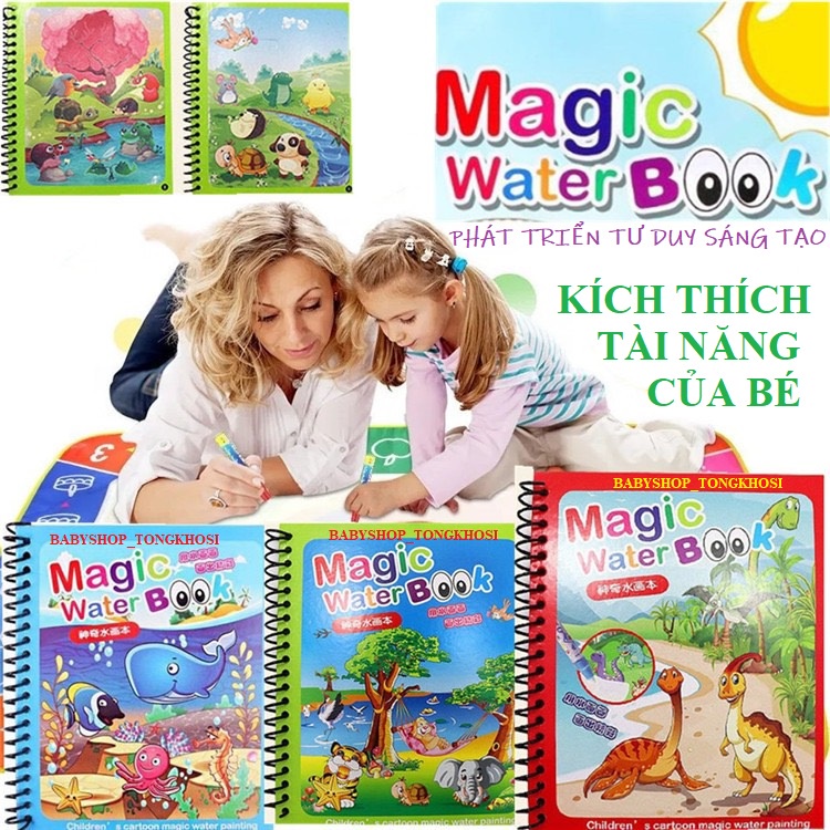 Đồ Chơi Tranh Tô Màu Ma Thuật Không Giới Hạn, Bút Không Bao Giờ Hết Mực