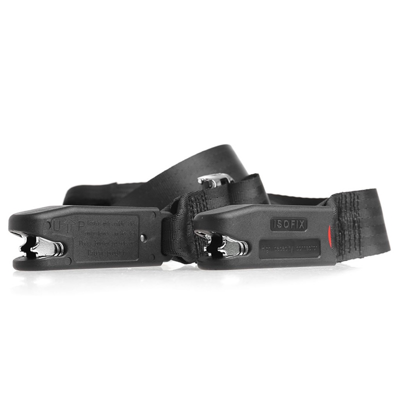 Redbaiaa1 Xe An Toàn Cho Trẻ Em Cho Ghế Isofix Cho Chốt Giao Diện Mềm Sửa Dây Kết Nối Cố Định