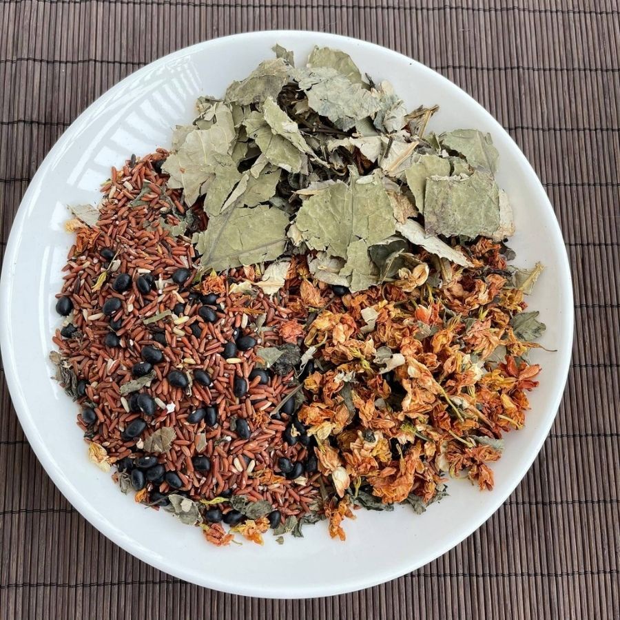 Ảnh Trà Hoa Ngũ Cốc TaBaHa 500G thanh lọc cơ thể giảm cân ngủ ngon 2