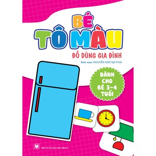 Sách Bộ 8 Cuốn Tô Màu Bé Học IQ (Dành Cho Trẻ 3-4 Tuổi)