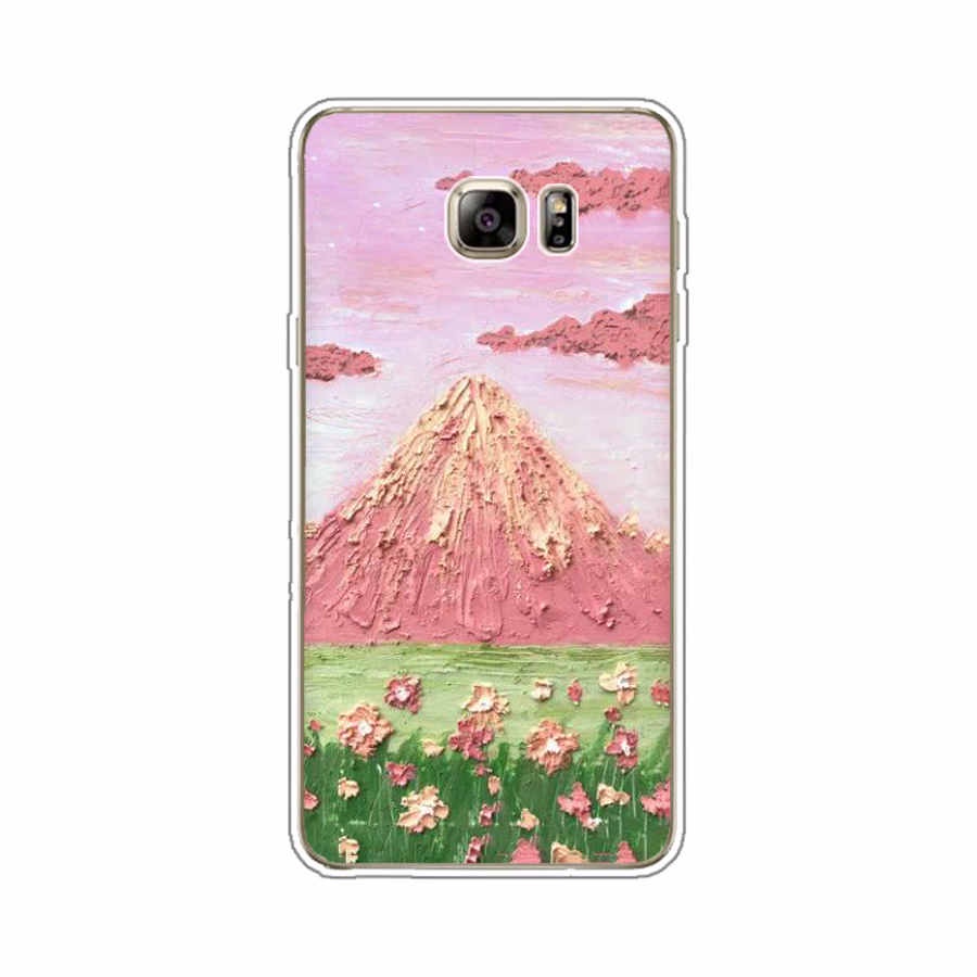 Ốp Điện Thoại TPU Dẻo In Họa Tiết Độc Đáo Thời Trang Cho Samsung Galaxy note 4 5 8