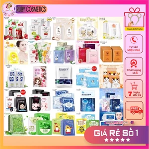 Combo 30 Miếng Mặt Mạ Nội Địa Trung dưỡng trắng, cấp ẩm, làm mịn da (mix nhiều mẫu)