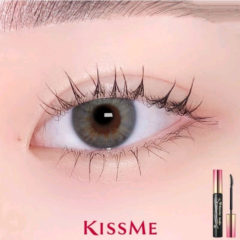 Mascara Kissme Heroine Chống Trôi ,Giúp Nâng Cong Và Dài Mi (6g)