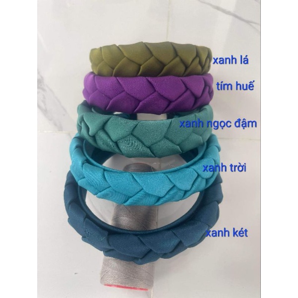 Mấn tết 3 dạng bờm vải lụa ngọctrai, băng đô tóc thời trang, phụ kiện thời trang hot, pk Khánh Huyền
