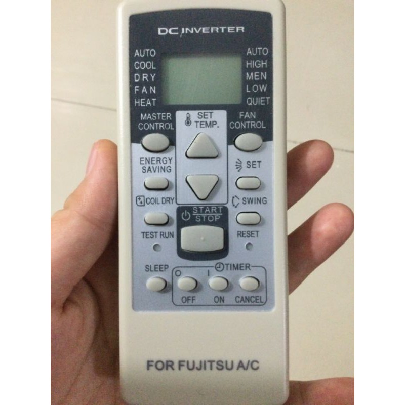 remote điều khiển máy lạnh điều hòa Fujitsu inverter Shopee Việt Nam