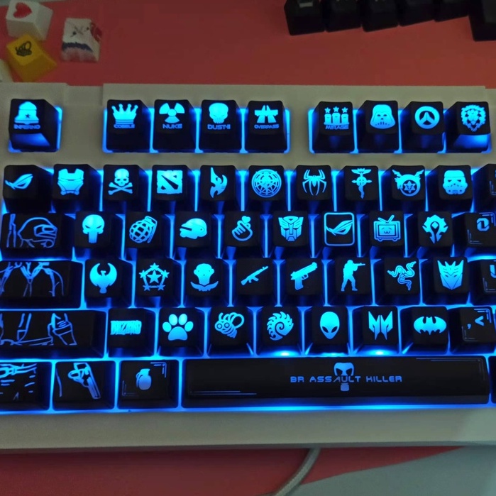 1 Nút Bàn Phím Cơ CSGO ROG DOTA2 Bằng ABS Có Đèn Nền Độc Đáo Shopee