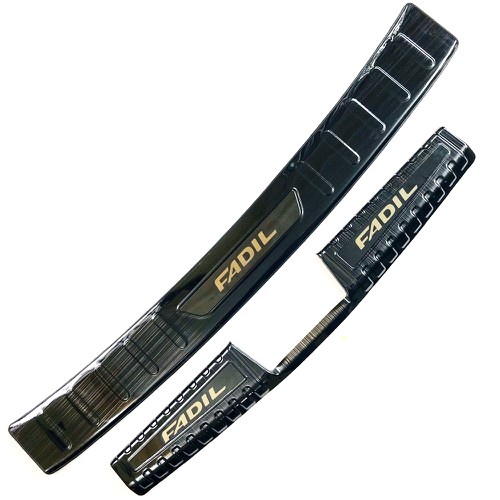 Ốp chống trầy cốp trong ngoài xe VinFast Fadil 2019-2021, chất liệu Titan cao cấp