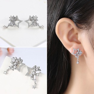 Bông tai ngôi sao đá nhân tạo BHBT123
