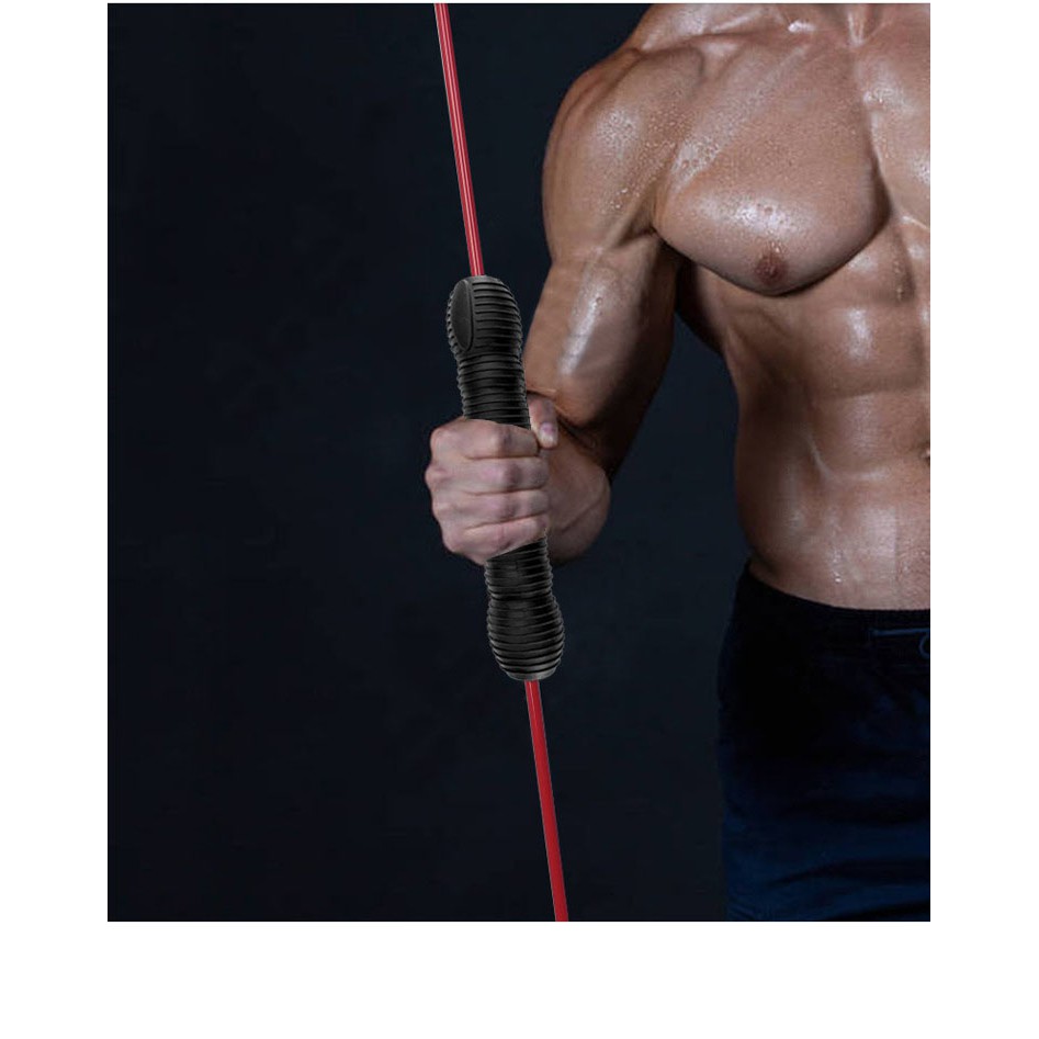 🔥Dụng Cụ Tập Thể Dục Giảm Béo Đàn Hồi Đa Năng Felix Tại Nhà, Thanh Rung Đàn Hồi