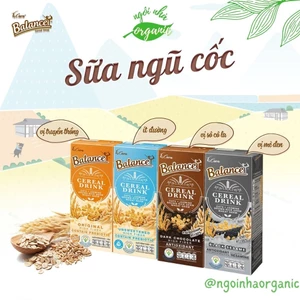 Sữa hạt ngũ cốc/sữa yến mạch hạnh nhân Thái Lan 4Care Balance