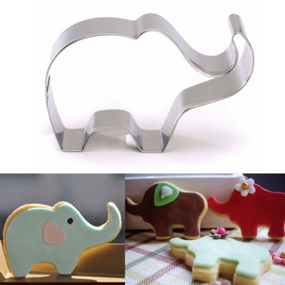 Khuôn cắt làm bánh quy tạo hình động vật hoạt hình bằng thép không gỉ