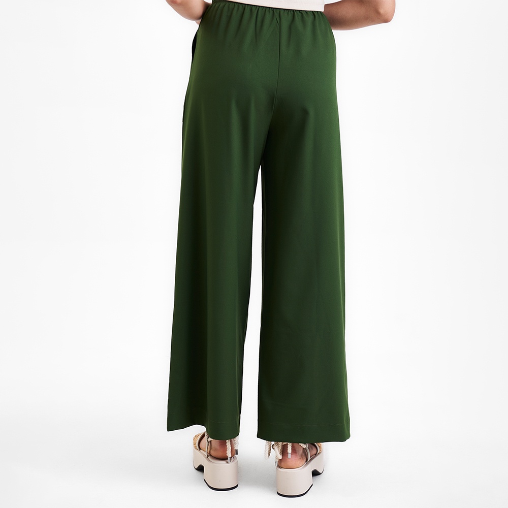 Mô tả Quần dài ống rộng lưng thun nữ MARC FASHION dáng suông lưng cao hack dáng không nhăn mềm mịn mát CBMH082022 - 4