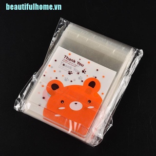 Bộ 100 Miếng Kính Hình Gấu Dễ Thương