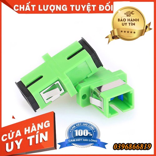 100 Đầu nối dây quang - Coupler SC APC - Adapter quang SC-APC | Shopee ...