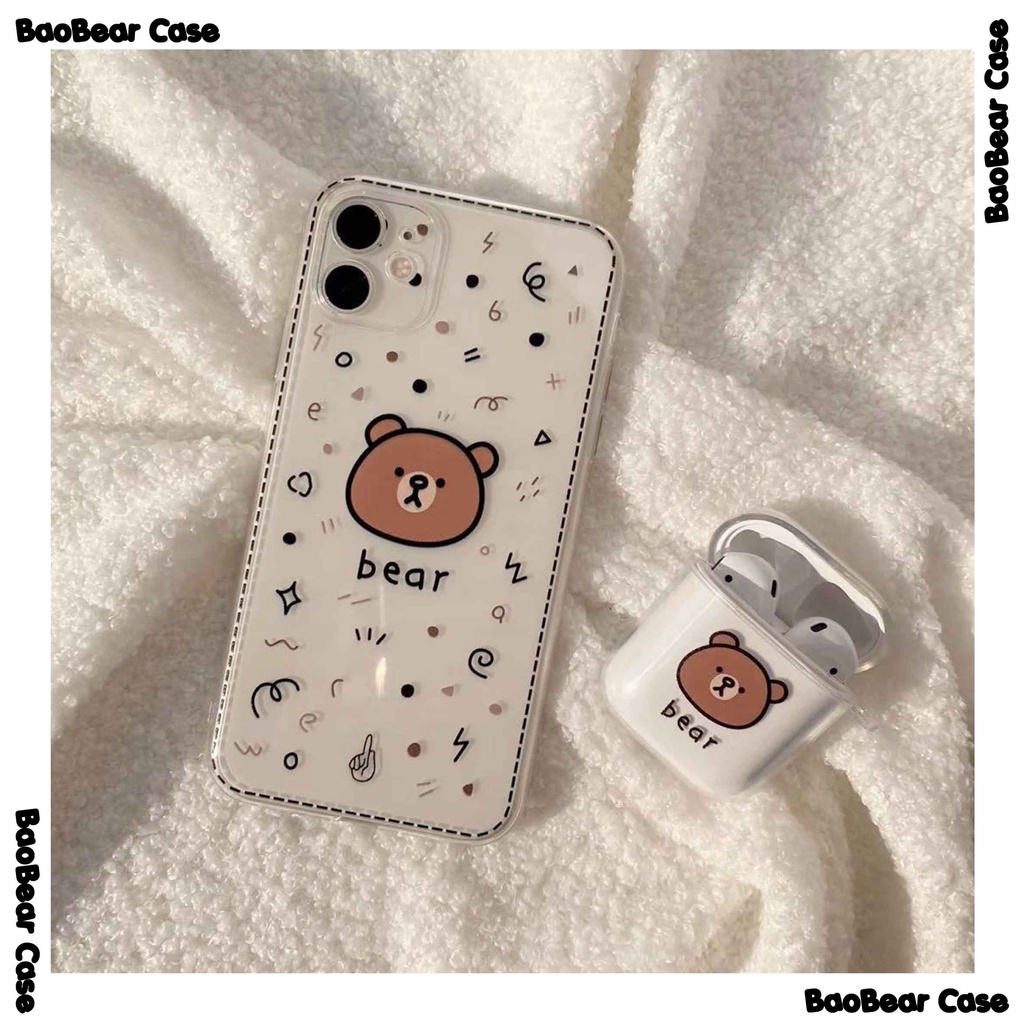 Ốp lưng iPhone Gấu Brown cute sẽ mang lại cho bạn cảm giác như một người bạn đồng hành yêu quý. Với màu sắc ấm áp và hình ảnh của chú gấu Brown đáng yêu, bạn sẽ cảm thấy vô cùng thoải mái và bình yên mỗi khi bấm nút Home của chiếc điện thoại.