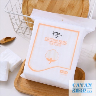 <FREESHIP> Bông tẩy trang cotton pad 3 lớp Lameila 222 miếng 100% bông tự nhiên