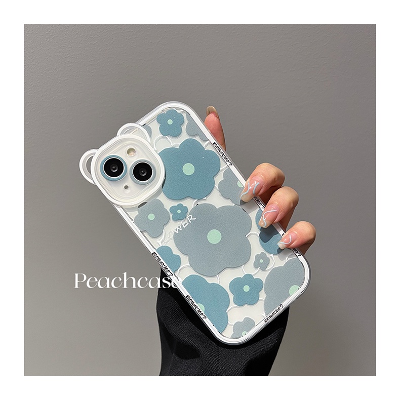 Ốp bảo vệ IPhone 14promax Phong cách mát mẻ Vòng tay hoa Vỏ mềm Apple 12 / 13 / 14promax Phong cách nữ đơn giản Vỏ bảo vệ nhỏ tươi chống sốc