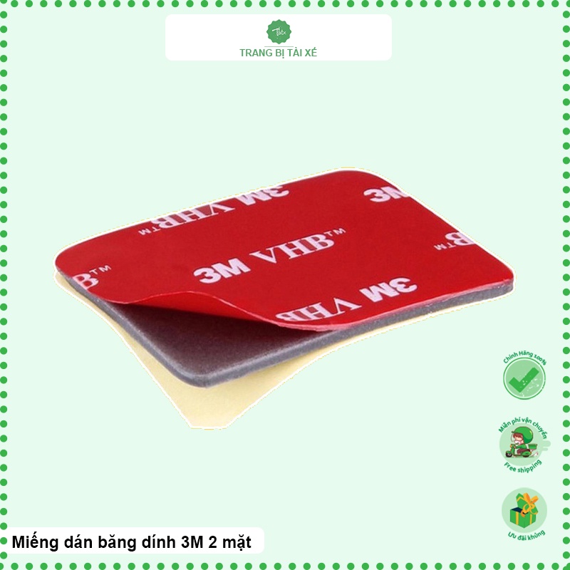 Băng dính 3M 2 mặt siêu bám dính miếng 50mm x 30mm x1mm VBH gắn các vật dụng lại với nhau băng keo 3m gắn đồ camera-BD3M