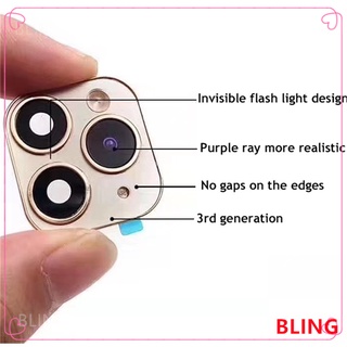 Miếng dán ống kính máy ảnh giả IPhone11 Thích hợp cho IPhone X XS Max để thay đổi ống kính máy ảnh kim loại 11 Pro Max trong vài giây