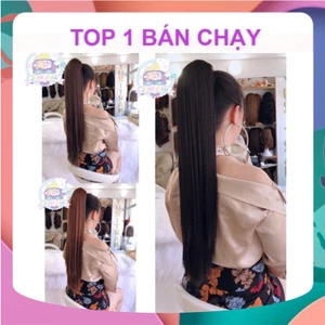 Tóc Kẹp Ngoạm Thẳng Dài Hot Trend – Tóc Giả Nữ Dày Mượt, Dễ Dùng Đi Làm Đi Tiệc