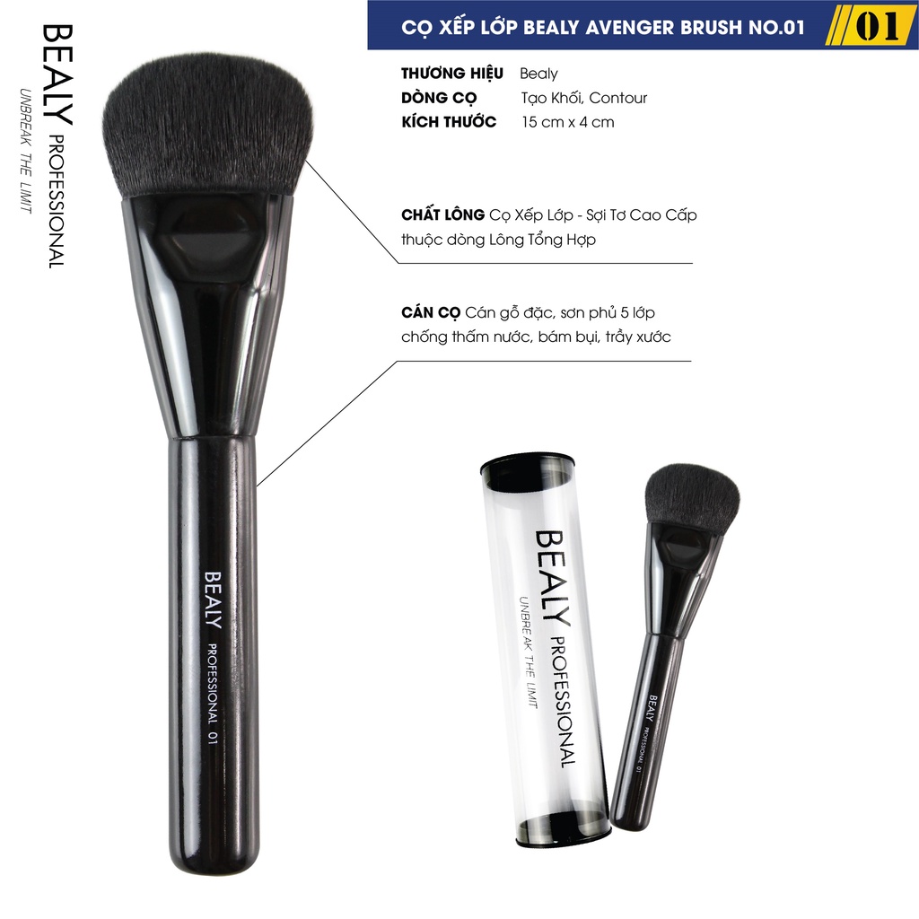 Ảnh Cọ Trang Điểm Xếp Lớp BEALY Avenger 4